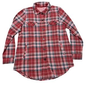 NIP Cuddl Duds Comfortwear Button-Up Shacket